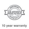 Hawke 10 Year World Wide
Warranty
